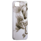 馬のiPhone 5の穹窖ID Case-Mate iPhoneケース (裏面/右)