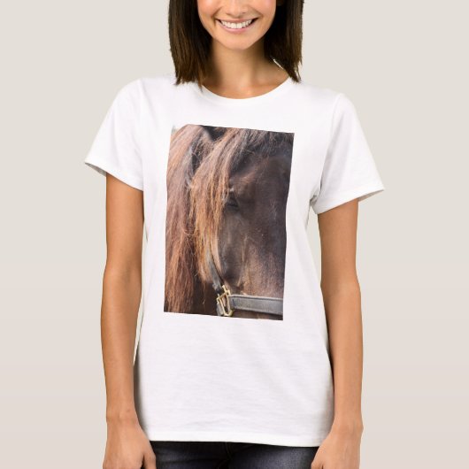 馬のTシャツ Tシャツ (正面)