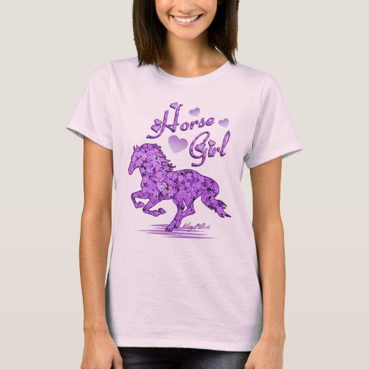 馬のTシャツ Tシャツ (正面)