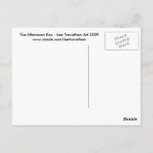 馬はがき – ザアフタヌーンキス ポストカード (裏面)