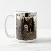 馬はコーヒー・マグを接合します コーヒーマグカップ (左)