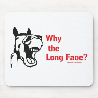 馬はバーに…歩きます マウスパッド