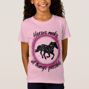 馬は万物Tシャツを着る Tシャツ