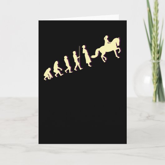 馬は命が好い カード (正面)