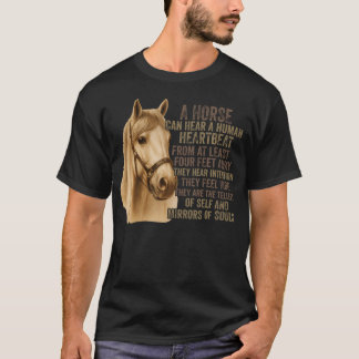 馬は少なくともF Tシャツ