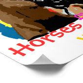 馬は我々の生活を彩る ポスター (角)