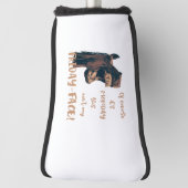 馬は月曜日を嫌う ゴルフヘッドカバー (回転90)