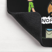 馬は水に通す マウスパッド (コーナー)