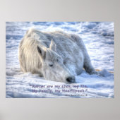 馬は私のクラン引用文マーレスリープやる気を起こさせる ポスター (正面)