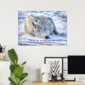 馬は私のクラン引用文マーレスリープやる気を起こさせる ポスター (ホームオフィス)