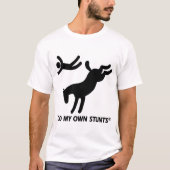 馬は私のスタント Tシャツ (正面)