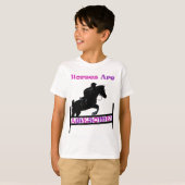 馬は素晴らしいです Tシャツ (正面フル)