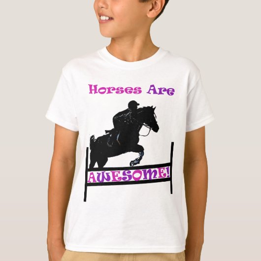 馬は素晴らしいです Tシャツ (正面)