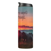 馬は翼のない天使である タンブラー (回転右)