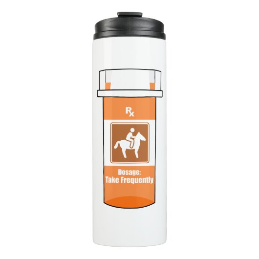 馬は薬だ タンブラー (正面)