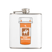 馬は薬だ フラスク (正面)