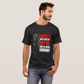 馬は酒に似ている Tシャツ (正面フル)