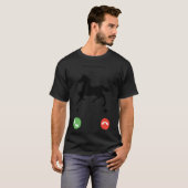 馬は馬に乗ってアルシアを呼んでいる Tシャツ (正面フル)