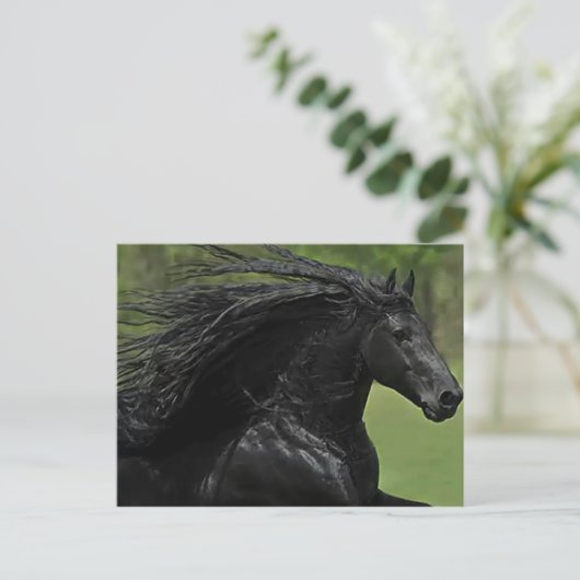 馬は馬#1」 ポストカード (スタンド正面)