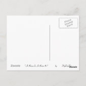 馬は馬#1」 ポストカード (裏面)