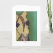 馬はRobyn Feeleyによって馬Ofcourse行います カード (裏面)