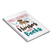 馬や本に気を取られやすい ノートブック (右側)