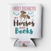 馬や本に気を取られやすい 缶クーラー (正面)