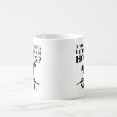 馬より良いものがあるか コーヒーマグカップ (中央)