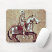 馬よろいを付けられた馬およびライダー、c.1640のモデル マウスパッド (マウス)