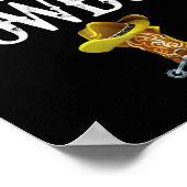 馬をカウボーイに乗せて救う ポスター (角)