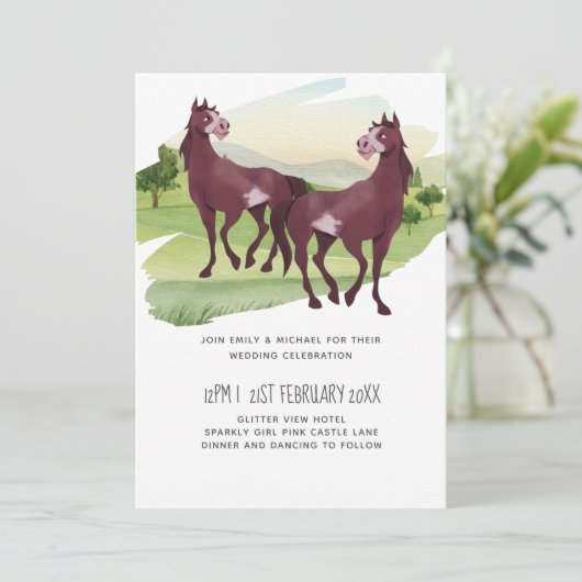 馬をテーマにしたカントリー・ウェスタン結婚ズ (スタンド正面)