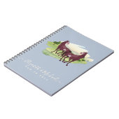 馬をテーマにしたカントリー・ウェスタン結婚ズ ノートブック (左側)