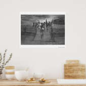 馬を囲む ポスター (キッチン)