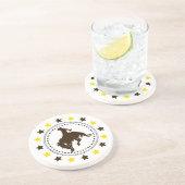 馬を強く反対するブラウンの金ゴールド コースター (側面)