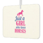 馬を愛しているだけの女の子 カーエアーフレッシュナー (左)