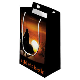 馬を愛しているだけの女の子 スモールペーパーバッグ