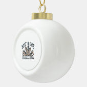 馬を愛しているだけの女の子 セラミックボールオーナメント (右)