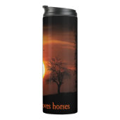 馬を愛しているだけの女の子 タンブラー (回転右)