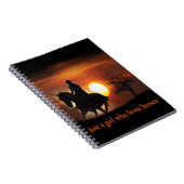 馬を愛しているだけの女の子 ノートブック (右側)