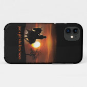 馬を愛しているだけの女の子 Case-Mate iPhoneケース (裏面(横))