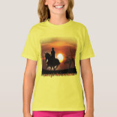 馬を愛しているだけの女の子 Tシャツ (正面)