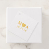 馬を愛する人たちの特別なウェディング フェイバータグ (箱)