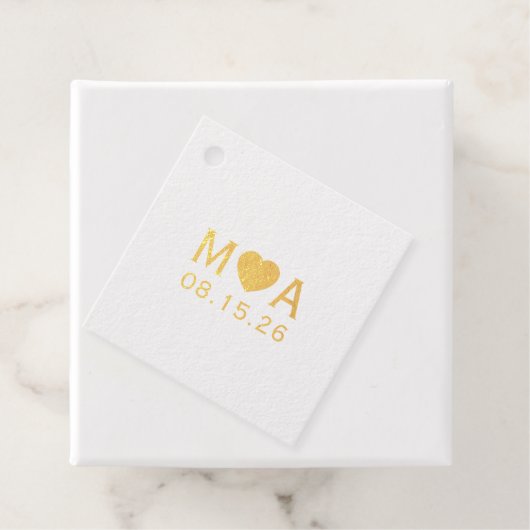 馬を愛する人たちの特別なウェディング フェイバータグ (箱)