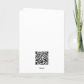 馬を愛する女の子の誕生日おめでとう カード (裏面)