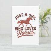 馬を愛する女の子 サンキューカード (スタンド正面)