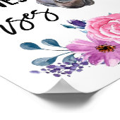 馬を愛する女の子、ポスター紙（マット） ポスター (角)