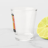 馬を愛する女の子 馬の女の子| Horse Girl ショットグラス (右)