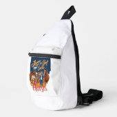 馬を愛する女の子(1) スリングバッグ (右コーナー)