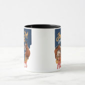 馬を愛する女の子(1) マグカップ (中央)