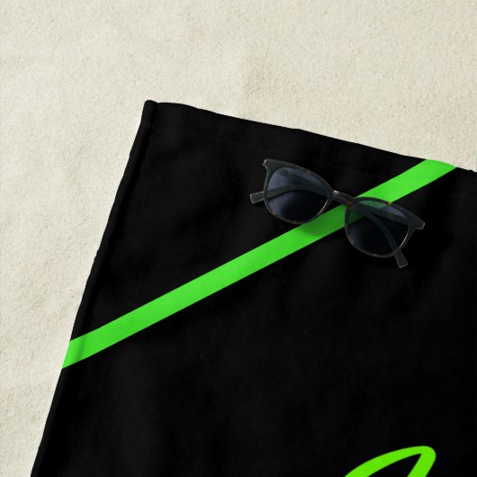 馬を愛する女パーソナライズされたの子 ビーチタオル (インサイチュ)